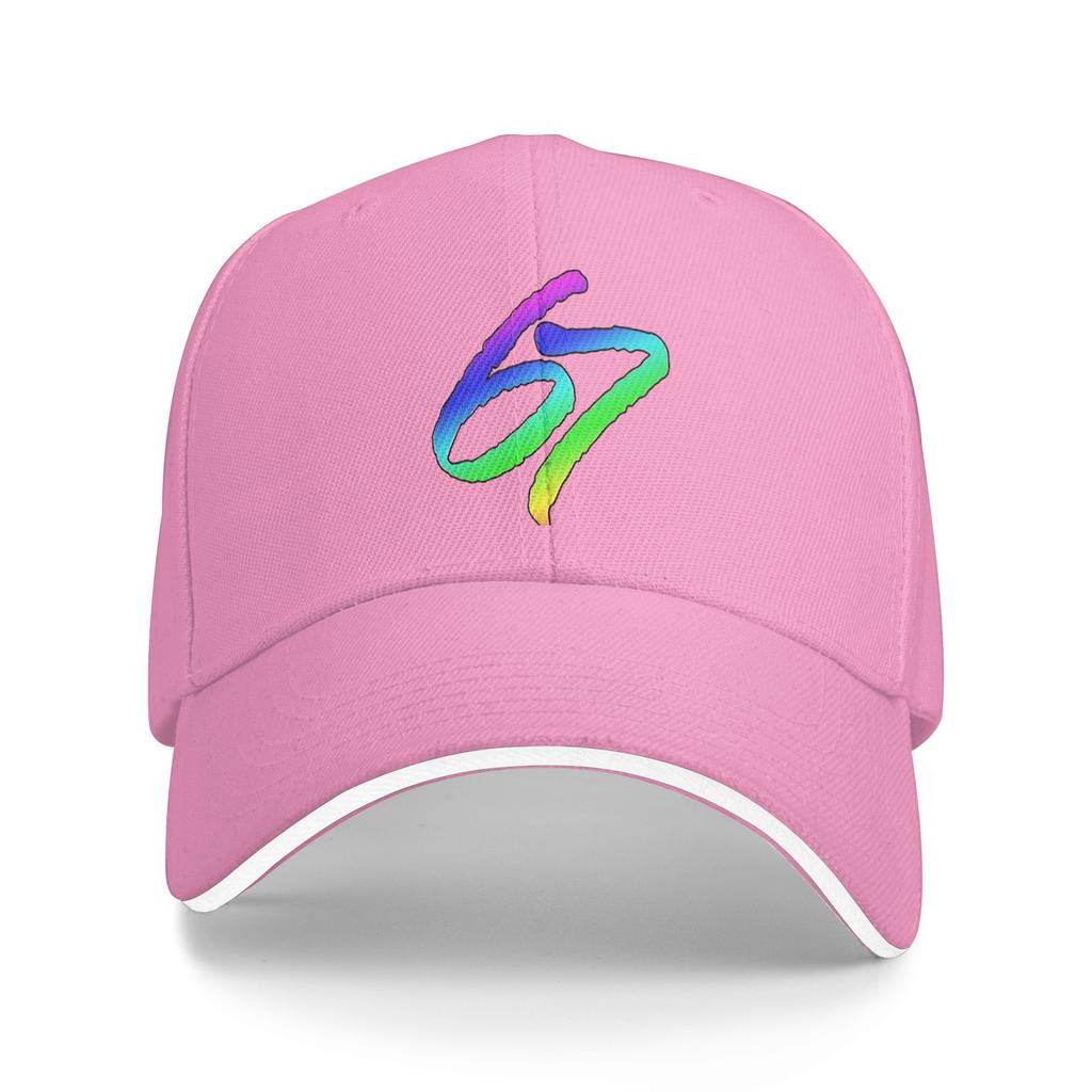 67 Funny Meme Six Seven Casual Baseball Cap Summer Trucker Hat Hot Sale Outdoor Sport Hip Hop Hats Men Streetwear Baseball Caps