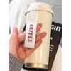 AIYIRUISI Isolierter Kaffeebecher aus Edelstahl