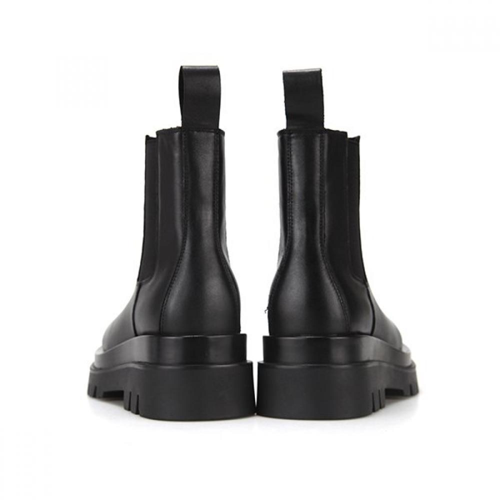 BARBARA Leather Chelsea Boots Daily 5cm Bbe862bk