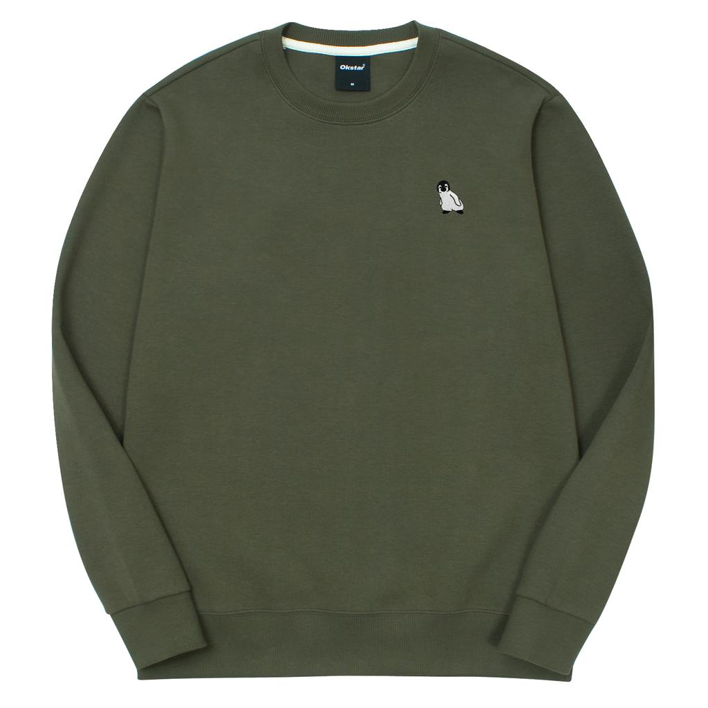OKSTAR Penguin Embroidered Double-Sided Sweatshirt (Type D)