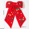 Women's Snowflake Bow Hair Clip
