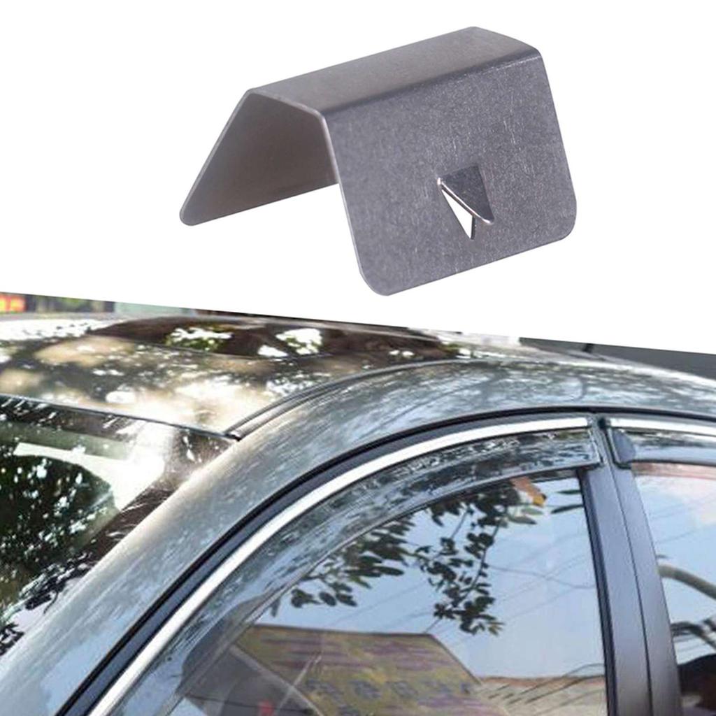 Channel Wind Rain Deflector Fitting Clips Replacements for Heko G3