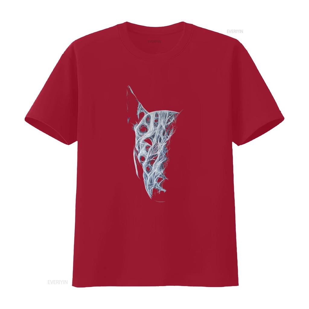 Abstract White Dog Bullterrier T Shirt for American Fashion Lovers Vintage Washed Soft Versatile Streetwear