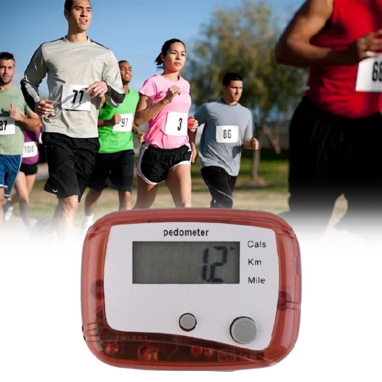 Simple Step Counter Walking Pedometer Accurate Fitness Trackers with Clip Portable Outdoor Accurate Step Counter