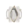 COACH Sydney Coated Canvas With Smooth Leather Shoulder Bag, Crossbody Bag Dome Bag Handbag Small Women's Chalk White CA591-IMRFF