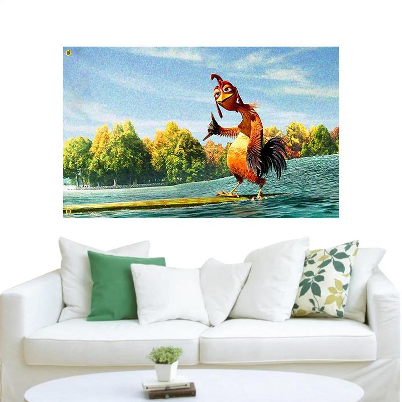 New Chicken Joe Flag 90x150cm Home Garden Wall Art Posters Art Tapestries holiday gifts For Bedroom Living Room Decoration