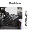Motorcycle Gloves Men Women Windproof Long Cycling With Hard Shell Protection Off-Road Riding