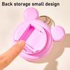 Mini Push Bubble Game Console Stress Relief Bubble Popping Game Machine Keychain Silicone Bubble Squeeze Sensory Fidget Toy