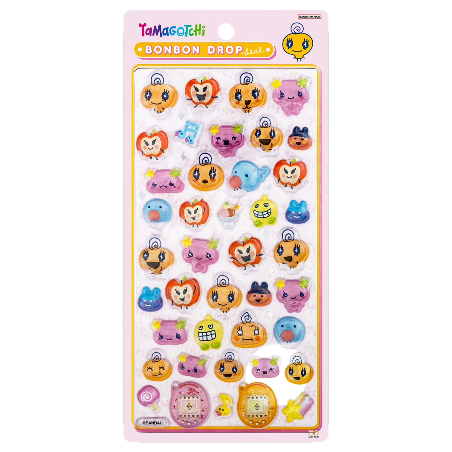 

Sunstar Stationery Tamagotchi Goods Stickers Bonbon Drop Stickers Memetchi S8812551