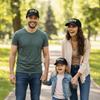 Fashion Cotton DAD MOM MINI Embroidery Caps Adjustable Vintage Parent-Unisex Baseball Hats Breathable Leisure Sport Visors Cap