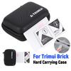 Harte Transporttasche für Trimui Brick Protector Zubehör Gehärtetes Glas Displayschutzfolie Reise-Tragetasche Spielzubehör Box