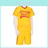 Uniforme Flash Team Inspirado em Filme Popular para Cosplay de Queimada