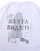 Art Noise Leo Unisex Reggae Streetwear Casual Wear Short Sleeve Summer Clothing 262NB1004 White L [Nesta Brand] T-Shirt Men's