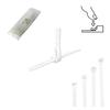 Tretytka Uv Reusable Cable Ties 7.4 X 350 , White