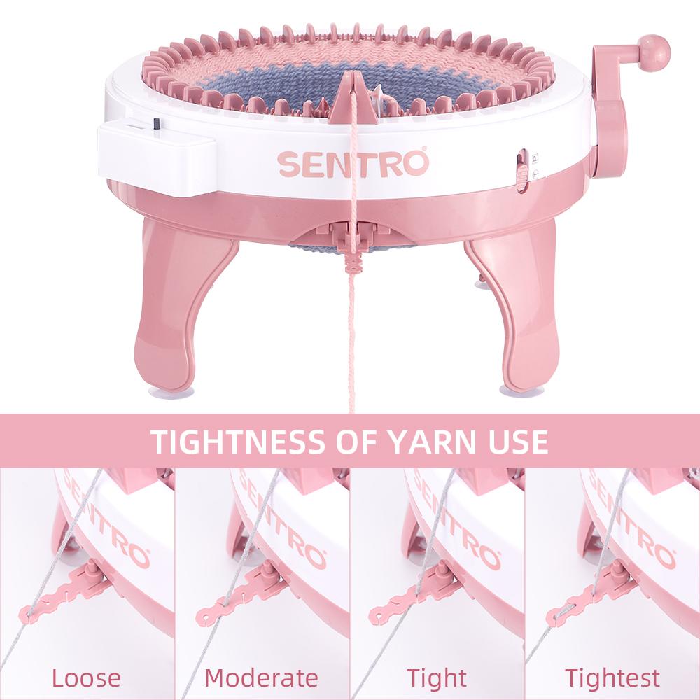 48Needles Manual Knitting Machine, Hand-cranked, DIY Weaving Tool, Ideal For Crochet Scarves, Hats, Socks or other art projects