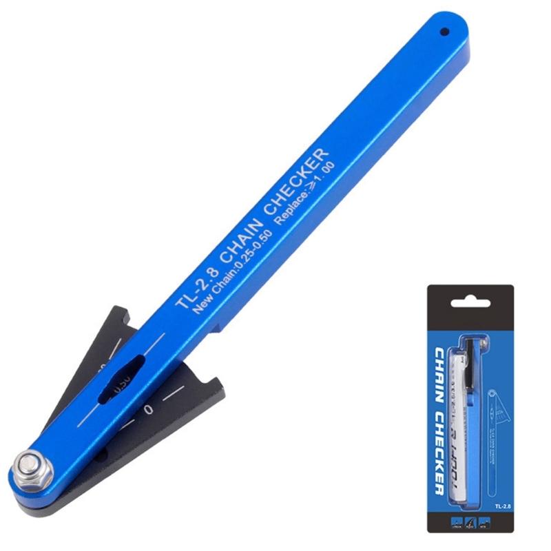 Versatiles Chain Wear Gauges Bicycles Chain Wear Checker Indicators Repair Tool for Accurate Measurements Cycling