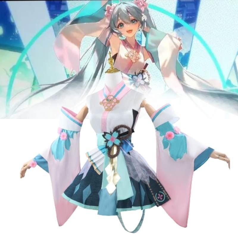 Vocaloid Hatsune Miku Cosplay Costume Yin Yang Master Awakening Pre-cosplay Sweet Style