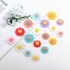 Korean Ins Style Multicolor Acrylic Sweet Flower Pendants For DIY Fashion Making Jewelry Earrings Necklace Accessories, 5PCs