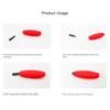 10PCS With Pipe Plug Fishing Long Cast S M L XL Fishing Corks Bobbers Cigar Floating  Fisherman