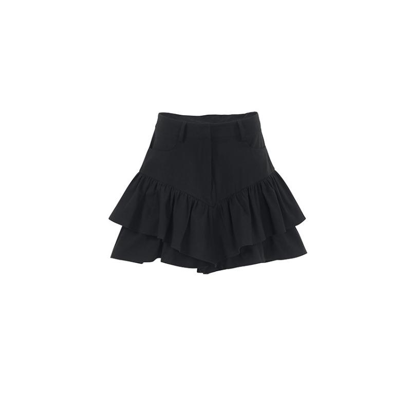 Fashionable Versatile Cake Skirt Temperament A-line Short Skirt