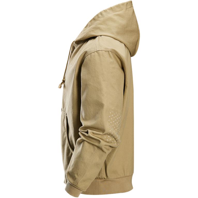 New Nike Hooded Studded Elbow Jacket HQ6123-297