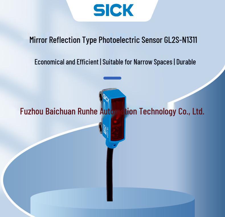 SICK GL2S-N1311 Photoelectric Retro-Reflective Sensor, Brand New 1064360.