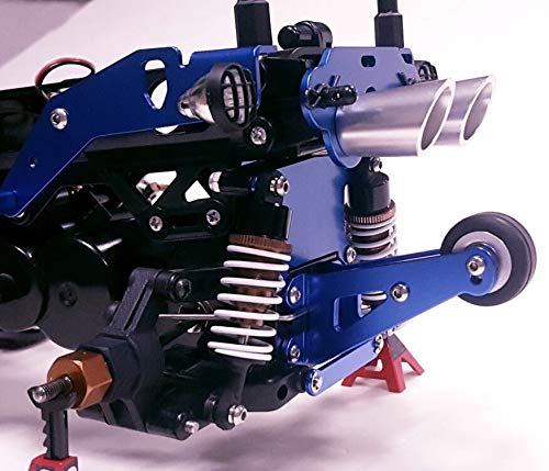 KF RC Aluminum Wheel Bars for Tamiya WR-02/GF-01/G6-01/WT-01 Chassis Wild Willy