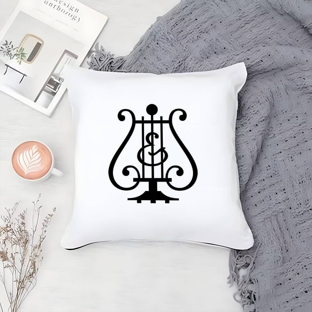 

S-Steinway & S-Sons Pillow Case Printing Pillowcase Living Room Sofa Cushion Cover Bedroom Room Decor 12x12Inch