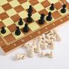 Brangdy Wooden 3-in-1 Folding Chess Set