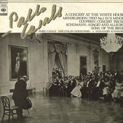 LP Record PABLO CASALS, MIECZYSLAW HORSZOWSKI - White House Concert/ A Living Portr SOCO69 CBS SONY 1973 Japan Obi Classical Used