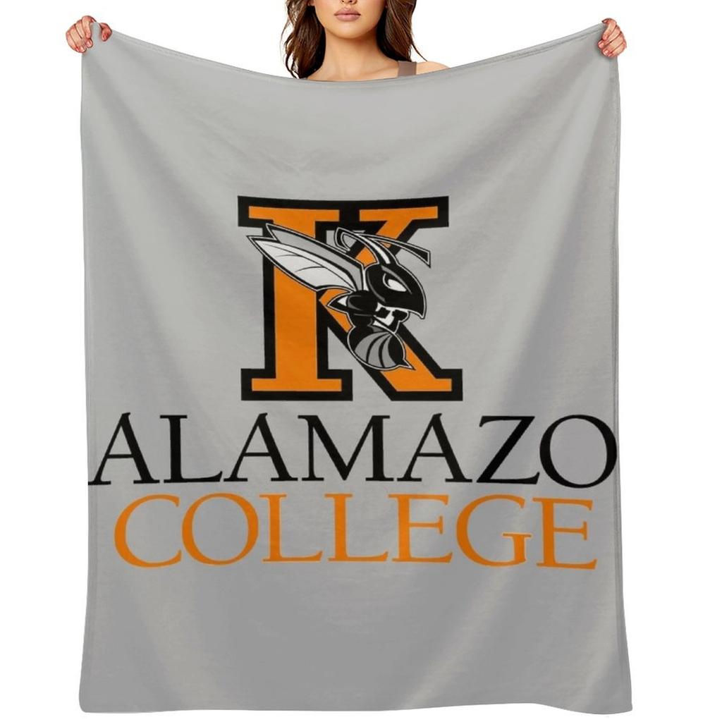 Kalamazoo College 2 Throw Blanket Sofa Throw Decoratives Loose Retros Blankets