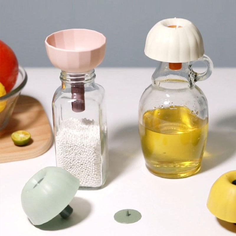 Funnel Multifunctional Kitchen Funnel, Plastic Portable Condiment Funnel, Wine Oil Funnel Tool Kitchen Supplies