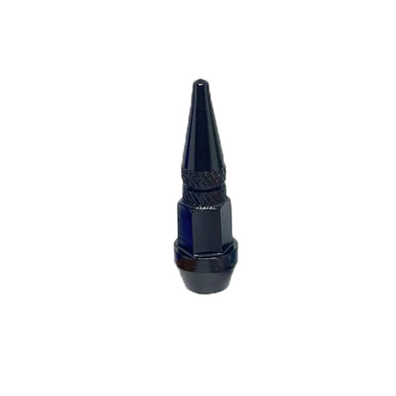 Bullet Valve Caps Car Motorcycle Wheel Tire Valve Caps Alloy Spike Shaped Aluminum Car Styling Auto Exterior Accessories 4Pcs