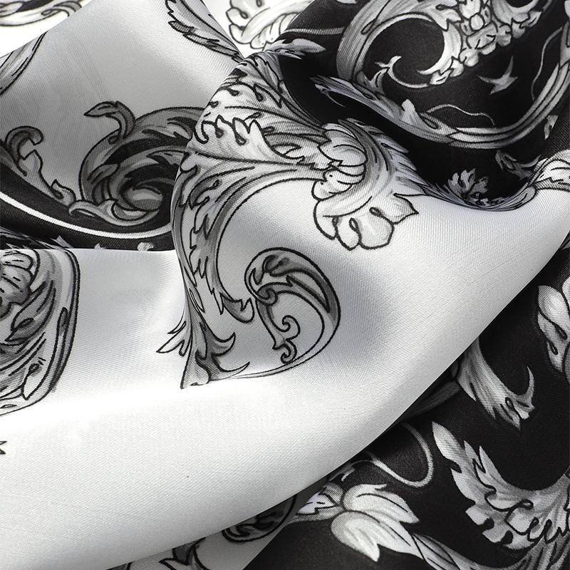 Luxury Silk Square Scarf For Women, Printed Horse, Hijab, Fashion Envelopes, Female Scarf 70x70cm, Girl's Band Handkerchief