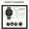 DEYROS Fashion Men's Calendar Steel Strap Watch Men's Casual Fake Three Eyes Quartz Wristwatch, Best Choice for Men's Gifts