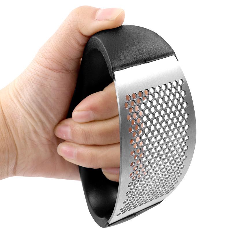 

Stainless Steel Garlic Press and Slicer Tool