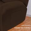 Elastic Waterproof Milk Silk Recliner Sofa Cover - Universal Fit