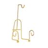 Tea Cup and Saucer Display Stand, Teacup Easel Twist Wire Coffee Mug Organizer, Holder