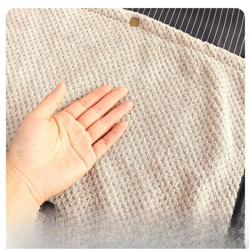 High Appearance Level, Detachable Oil-resistant Hand Towel Apron, Waterproof and Thickened 2025 New Style