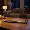 Chic Style Incense Burner Tray Metal Incense Censer Unique Aromatherapy Ornament  Temple Burning