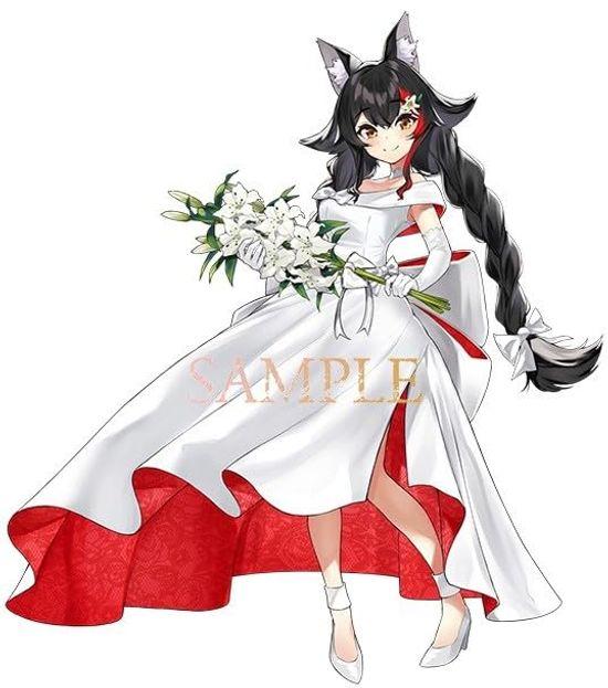 

Акриловая стойка Mio Okami свадебное платье Hololive Event Goods