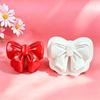 Large Bow Silicone Craft Mould Non-Stick Food Safe Reusable Mold for Chocolate Mousse Cake Gypsum Ornament Candle DIY Homemade Craft