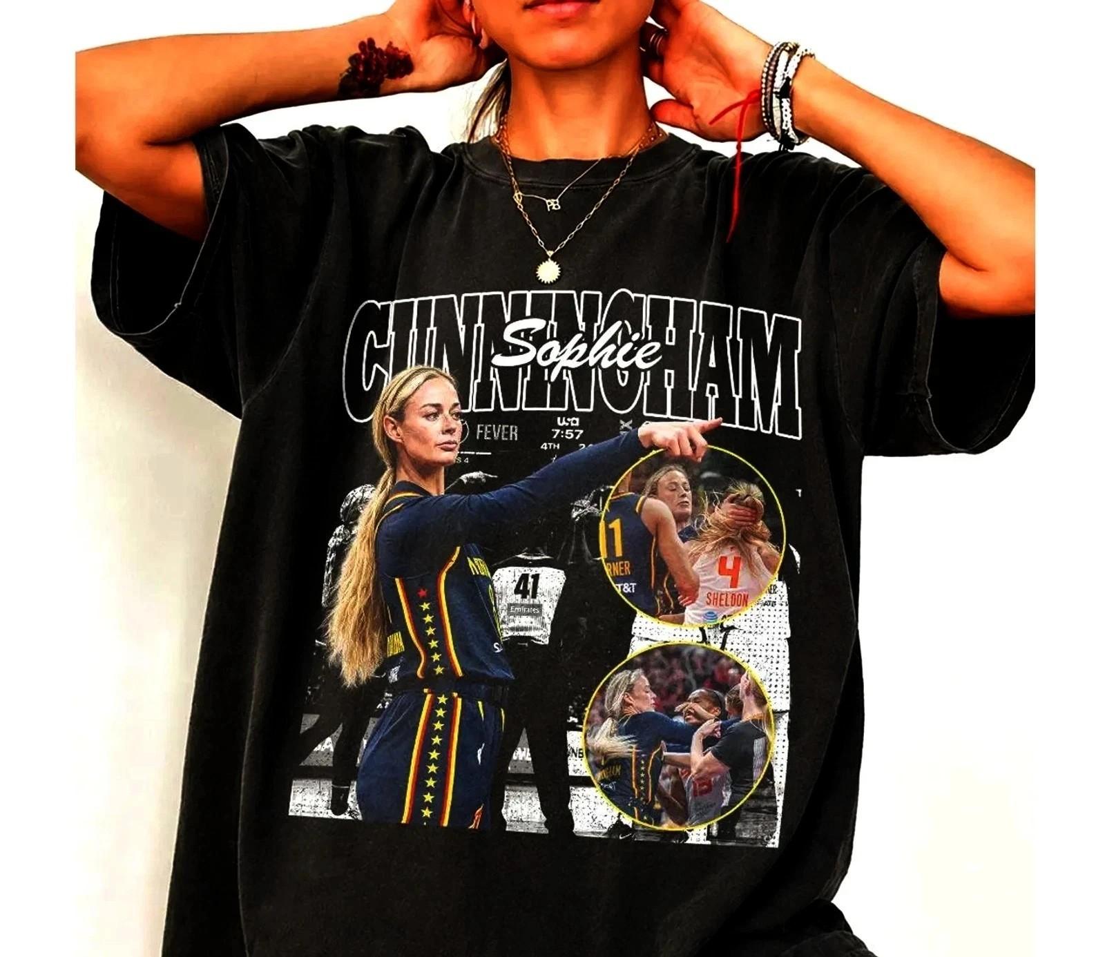 Sophie Cunningham Basketball T-Shirt, Meme Sophie T-Shirt Unisex T-Shirt L