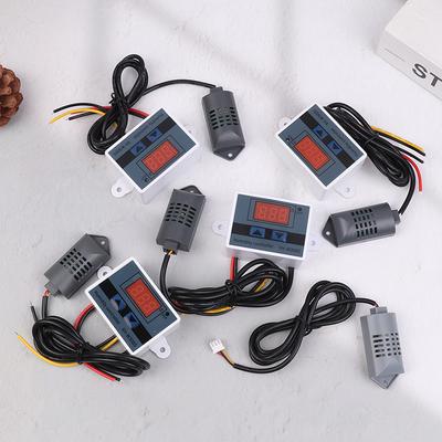 Xh-W3005 Digital Humidity Controller 12V 24V 220V Humidistat Hygrometer Humidity Control Switch Regulator + Humidity Sensor