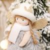 Classic Christmas Tree Pendants Angel for Doll Pendant Craft Plush Elf Festival