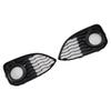 2PCS Fog Light Cover Grille Fit BMW 1 Series F20 F21 LCI M-Sport 2015-2019