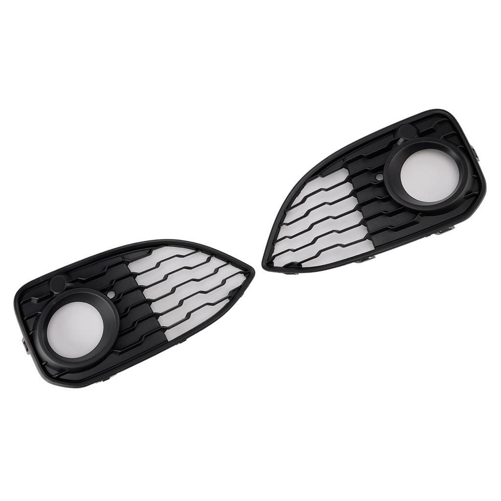 2PCS Fog Light Cover Grille Fit BMW 1 Series F20 F21 LCI M-Sport 2015-2019