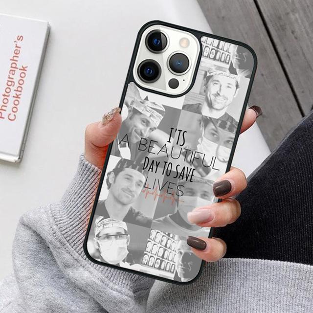 Derek Shepard Grey Anatomy Mobile Phone Cases Cover For iPhone 17 Air 16 16e 15 14 12 13 11 Pro MAX Apple Plus Shell