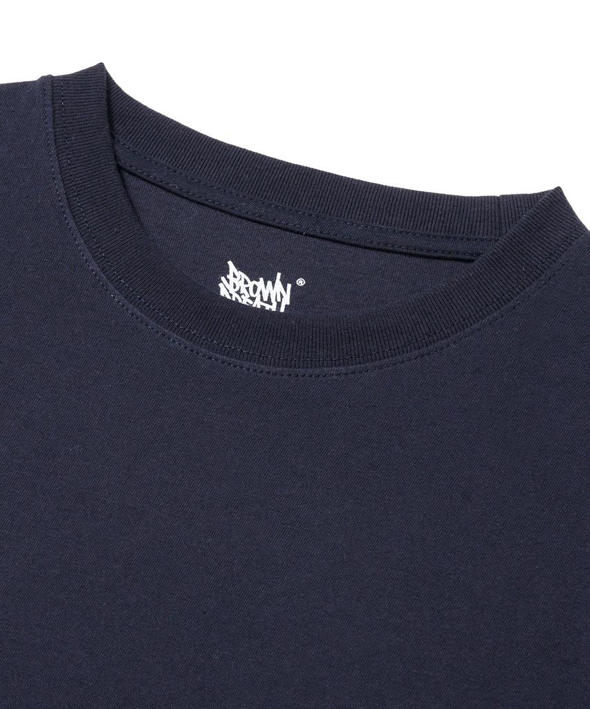 BROWNBREATH Splash Tag V2 Tee - Navy