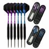 3er-Pack Stahlspitzen-Pfeile Professionelles 23 Gramm Aluminiumlegierung Dart-Set Mit PET-Flügeln Und Dartetui Für Anfänger Training Wettbewerb